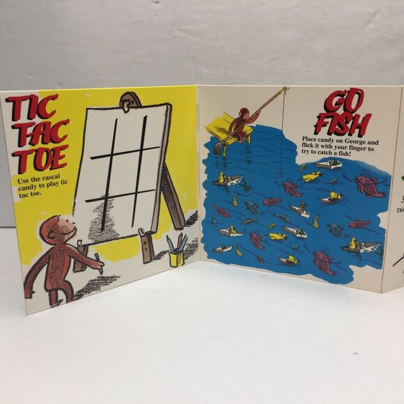 Lot 3 Kid Books Curious George Candy Game Pooh I'm Sorry Very Hungry Caterpillar - Picture 6 of 16